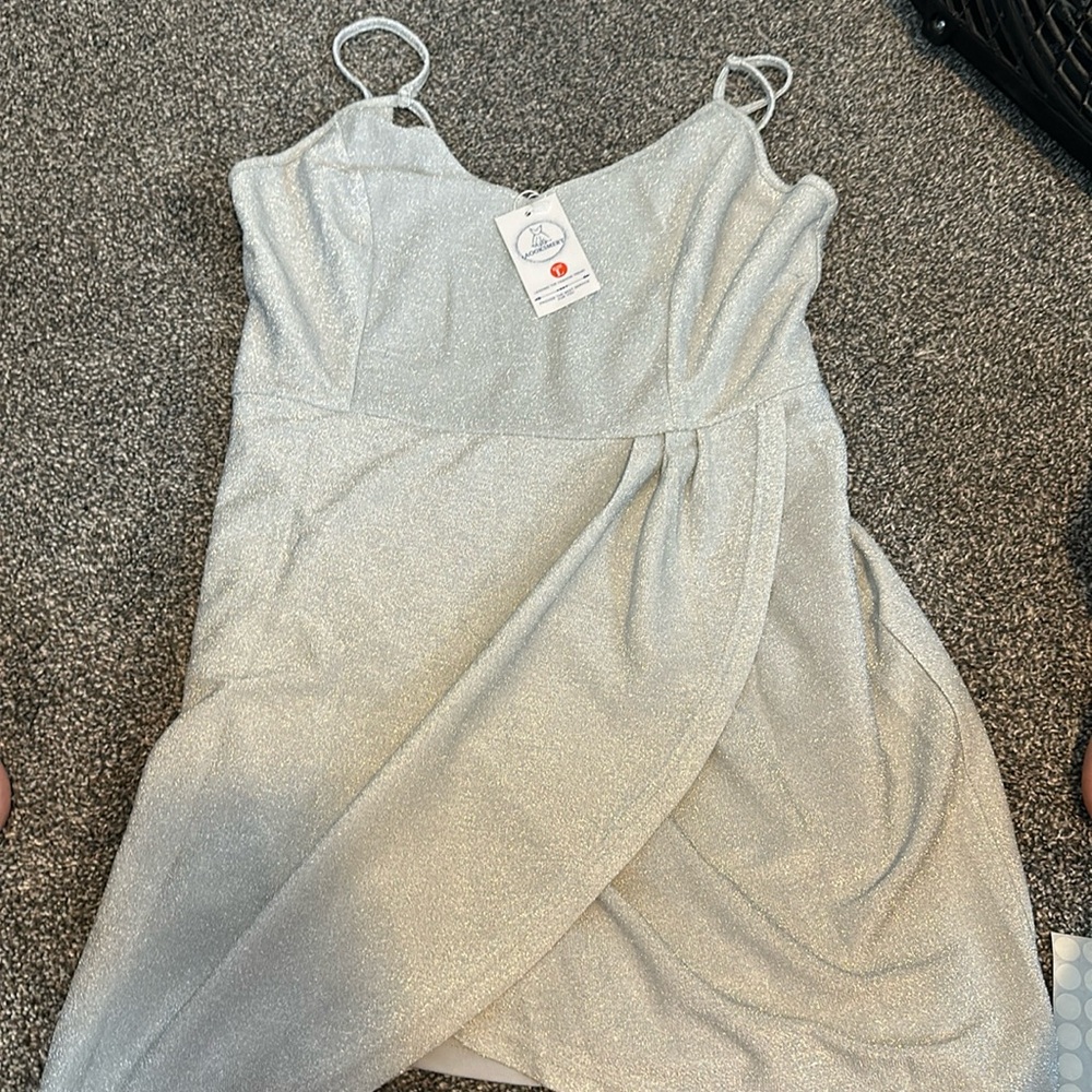 Silver Sparkly Dress